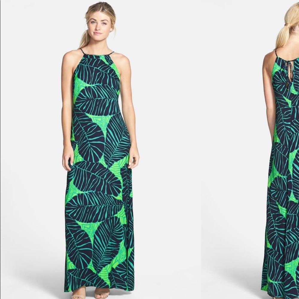 Lilly Pulitzer Angel maxi dress Under the Palms S - Picture 4 of 7